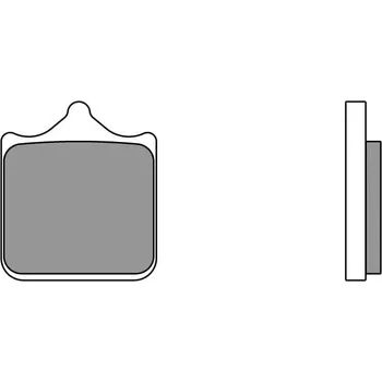 Brzdová destička Brzdové destičky BREMBO 07BB33RC 07BB33RC
