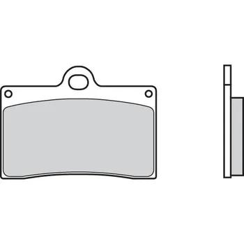 Brzdová destička Brzdové destičky BREMBO Street Sintered Metal - 07BB15SA YAMAHA TZR 125 1992-2000