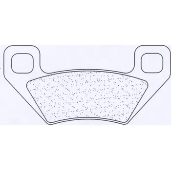 Brzdová destička Brzdové destičky CL BRAKES ATV ze slinutého kovu - 1171ATV1 ARCTIC CAT Cat 300 2x4 2010-2011