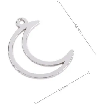 Přívěsek Stříbrný přívěsek Měsíc