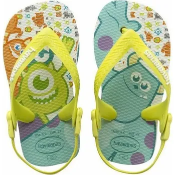 Dámské žabky Havaianas dětské žabky Pixar yellow 21