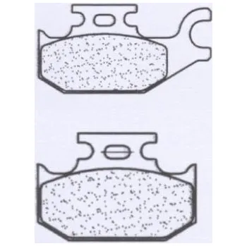 Brzdová destička CL BRAKES Maxi Scooter Brzdové destičky ze slinutého kovu - 3090MSC SUZUKI UX 150 Sixteen 2008-2011