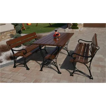 Zahradní sestava Zahradní set LARA 3 (olše) Ořech