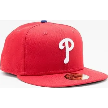 Módní doplněk Kšiltovka New Era - MLB On-Field 59FIFTY - Philadelphia Phillies - Team Color velikosti fitted caps 6 7/8 (54.9 cm)