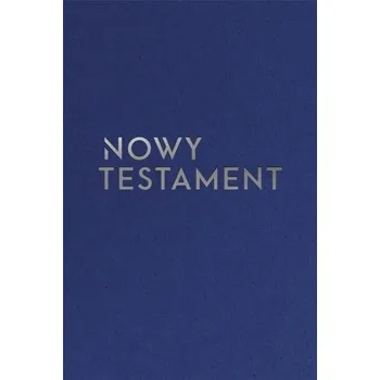 Nowy Testament z paginatorami A5 w.srebrna - praca zbiorowa