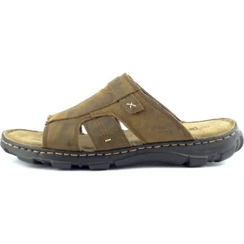 Pánské pantofle Selma nazouvák MR 22151 hnědá, velikost 42