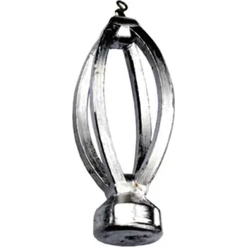 Klasické olověné krmítko s obratlíkem 40g 5ks