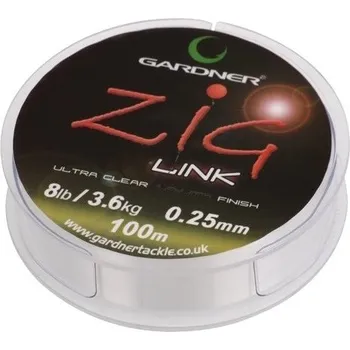 Vlasec Gardner Zig Link Clear 100m|0,28mm/4,5kg (10lb)