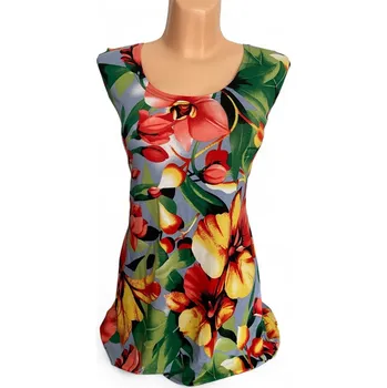 tílka a topy, Barva Červená, Velikost 40 - na zakázku, Materiál 96% Viskoza 4% Lycra