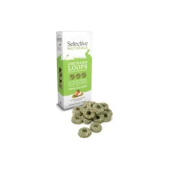 Krmivo pro hlodavce Supreme Selective Naturals snack Orchard Loops 80g