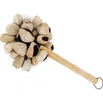 Dřevěná hračka Chřestidlo Pangi na tyči