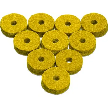 Bicí nástroj PODLOŽKA AHEAD AWFYL filcová,10ks,žlutá 100492