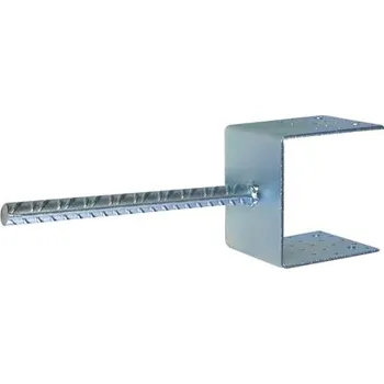 Tesařské kování patka kotevní 14-02 60x60mm BV/P česká výroba