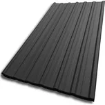 Blachotrapez T18 Plus Pladur Wrinkle MAT 1173 x 1500 x 0,5 mm RAL 9005 černá 1 m²