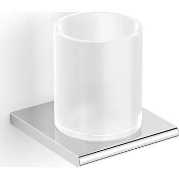 Mýdlenka SAT Držák skleniček SAT Evolution R včetně skleničky chrom/mléčné sklo SATDEVOR27 SATDEVOR27