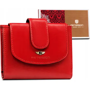 Peněženka Dámská kožená peněženka střední velikosti Barva: Červená