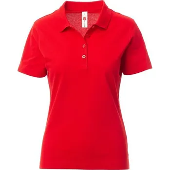 Dámské tričko PAYPER ROME LADY dámská polokošile krátký rukáv - černá XL