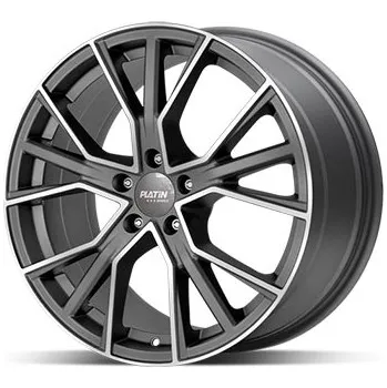 Alu kolo alu-kola PLATIN P102 Antracit 8x18, 5x112 ET40, Antracit matný leštěný