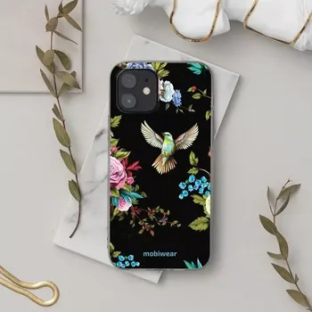 Pouzdro na mobilní telefon Silikonové pouzdro Mobiwear na mobil Sony Xperia XA2 - B022F Ptáček a květy - VÝPRODEJ (Silikonový kryt, obal, pouzdro Mobiwear na mobilní telefon Sony Xperia XA2 - B022F Ptáček a květy)