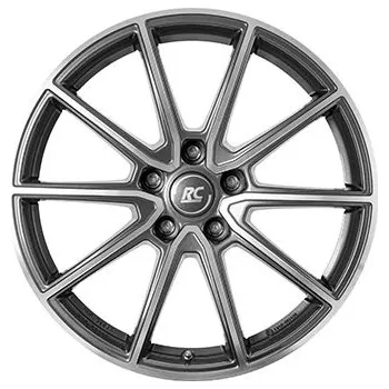 Disk alu-kola BROCK RC32 šedá 7x17, 5x114.3 ET43, šedý metalický lak