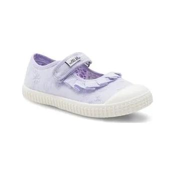 Dívčí bačkory Bačkory Nelli Blu CA23119A Fialová 25