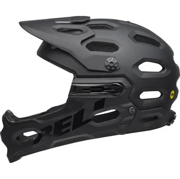 Sportovní chránič Enduro helma BELL Super 3R MIPS Mat Black vel. S (52-56 cm)
