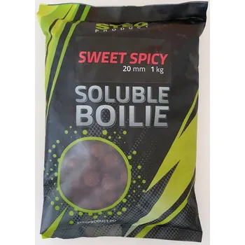 Boilies Stég Soluble Boilie 20mm 1kg - Sweet Spicy