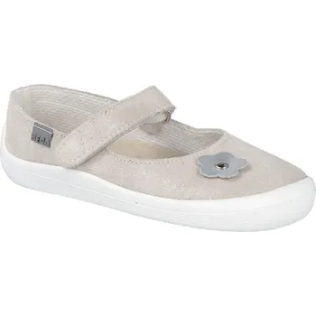 Dívčí baleríny Barefoot baleríny Beda - Charlotte zlaté Velikost: 29