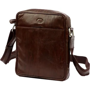 Pánské crossbody EL FORREST MB26-23 hnědá + doprava zdarma