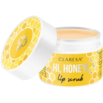 Pleťový peeling CLARESA Hi, Honey peeling na rty s medem 15 g