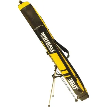 Pouzdro na prut Mistrall pouzdro na pruty se stojanem dvoukomorové 150cm žluté