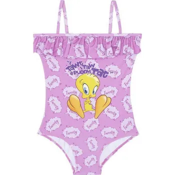 Kojenecké oblečení Slipstop Jednodílné dívčí plavky Tweety Vel. 4-5 let