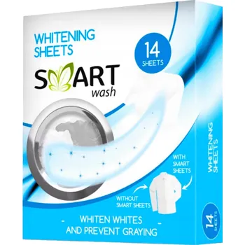 Prací prášek Smart ubrousky na bělení prádla 14 ks