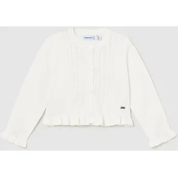 Svetr rozepínací se vzorem smetanový BABY Mayoral velikost: 86 (18 měsíců)