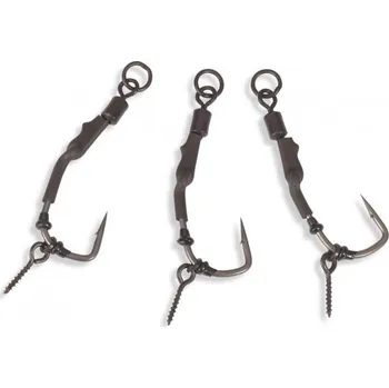 Rybářský háček Anaconda háček Piercer Ronnie Rig Angle 90 Tgx Micro Barb Velikost 8, 3ks/bal