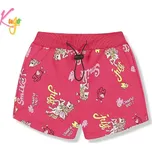 Dívčí kraťasy Kugo FS6796, tmavě růžové