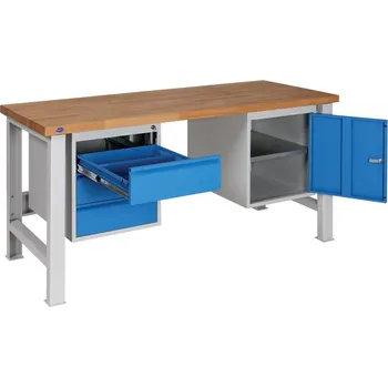 Dílenský stůl Dílenský stůl PROFI 170 cm, kontejnery Z3+D1