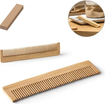 Jednorázové nádobí ENOS. Bambusový hřeben bez potisku bez potisku 100 bez potisku