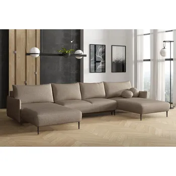 Sedací souprava Sedací souprava Lamia U světle hnědá