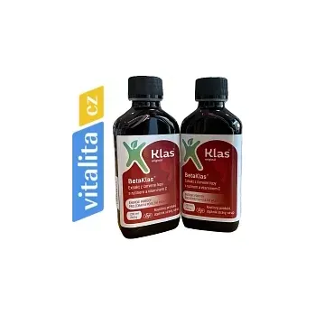 Přírodní produkt BetaKlas - červená síla pro ochranu a očistu organismu (AKCE 2× 200 ml)