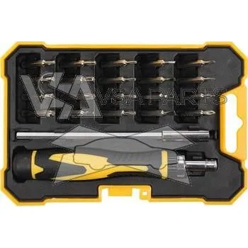 Šroubovák TOYA Šroubovák ráčnový s příslušenstvím MINI