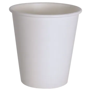 Jednorázové nádobí FLEXOBAL Papírový kelímek bílý 280ml (cena za 50ks)