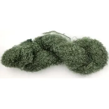 Příze Mohair by Canard Bouclé Mohair Olivová 1028 (Mohérová příze Bouclé Mohair Olive)