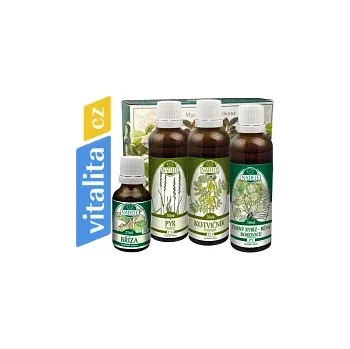 Přírodní produkt Kúra K43 – regenerace muži - pro regeneraci mužského organismu (4 lahvičky – 175 ml)