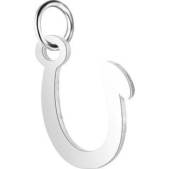 Přívěsek Šperky4U Ocelový přívěšek - iniciála - OPP1707-U