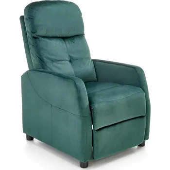 Křeslo Halmar Relaxační křeslo FELIPE 2 tmavě zelené
