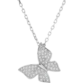 Řetízek Bealio BEALIO Stříbrný náhrdelník MOTÝL Délka řetízku: 40+5 cm 03-12397-1931