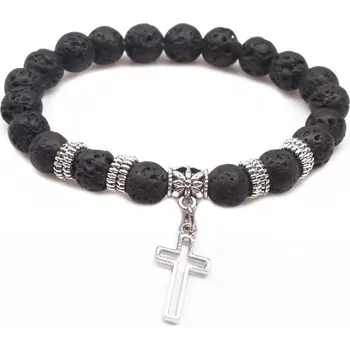 Růženec Amparo Miranda® Náramek Stone LNSB01 , Barva náramku černá