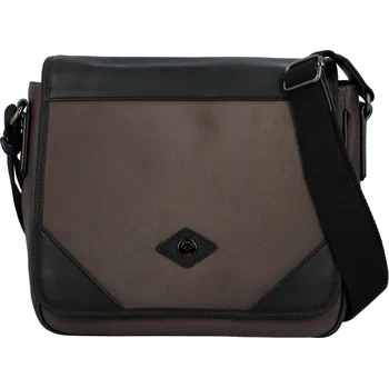 Pánská taška přes rameno tmavě hnědá - Lee Cooper Brastos hnědá