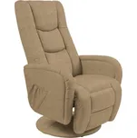 Halmar Relaxační křeslo PULSAR 2 béžové s funkcí masáže